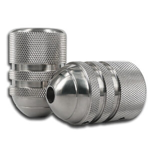 TIPS, TUBES & GRIPS — Grips — Stainless Steel & Nylon Grips - Stainless 1-14 Custom Grip A