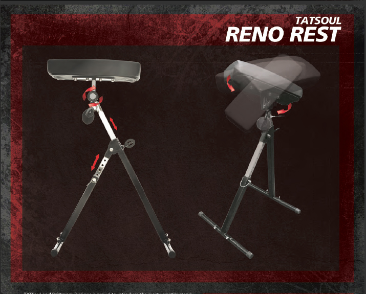 Tattoo Shop Equipment – Tattoo Client Chair – RAR-03-2