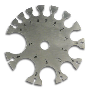 PIERCING NEEDLES-Taper Gauge